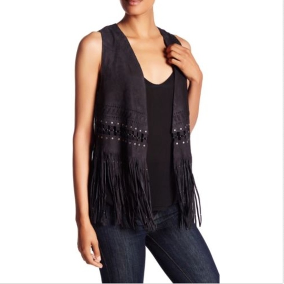 Rebecca Minkoff Jackets & Blazers - Rebecca Minkoff Women's Suede Blondie Fringe Vest